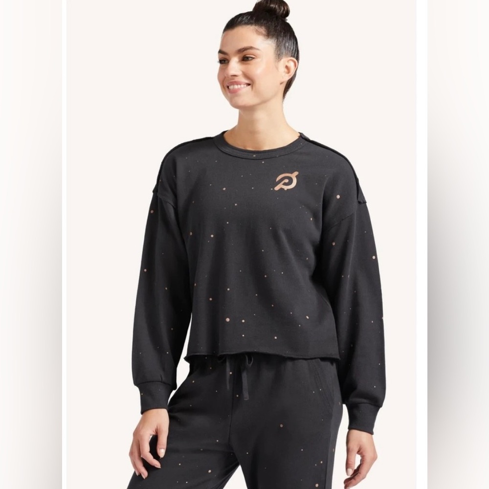 BRAND NEW Peloton Womens Shine Crewneck Pullover